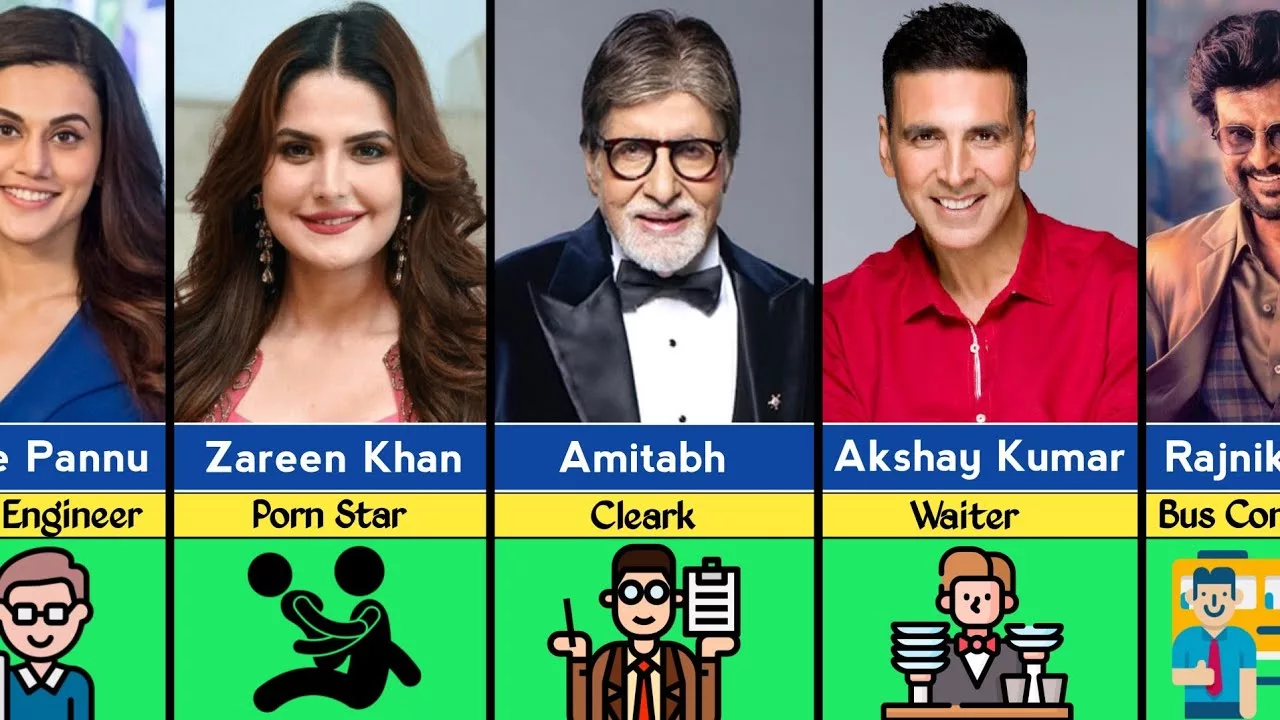 Famous Indian Celebrities And Their Previous Job