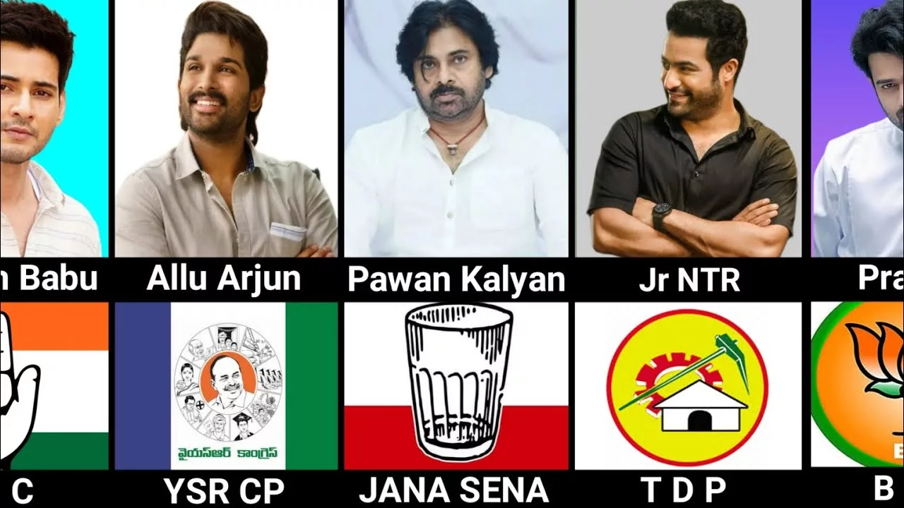 Tollywood Actors Who Joined Politics || Indian Celebrities Who Joined Politics